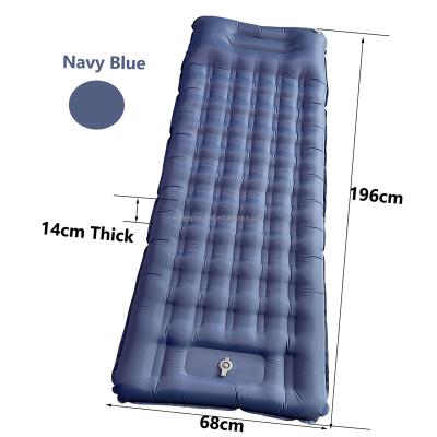 China Ultralight Super Thick Self-Inflating Inflatable Lightweight Beach Mat With Built-in Camping Sleep Pad - In Pump for sale