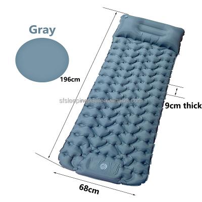 China Camping Sleeping Air Mattress Pad Mattress Pad Camping Sleeping Pad Ultralight Ultralight Inflatable Sleep Pad for sale