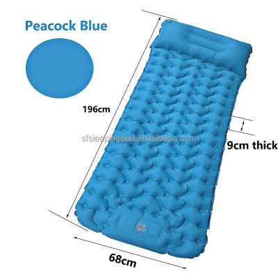 China Ultralight Inflatable Sleep Protection Air Mattress Sleep Protection Mat Camping Sleeping Pad Ultralight for sale