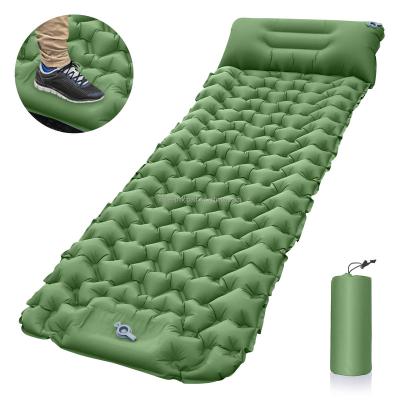 China Ultralight Single Outdoor Self Sleeping Inflatable Air Mattress For Camping for sale