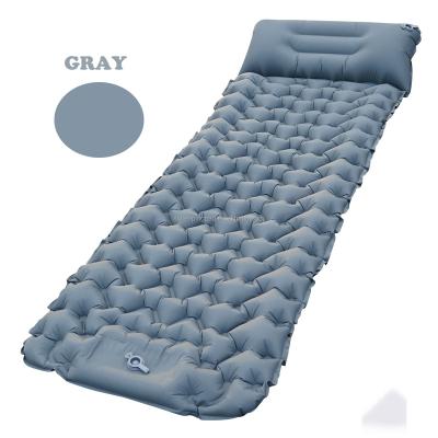 China Different Color Easy Carry Camping Sleeping Pad Inflatable Air Mattress Super Lightweight Ultralight for sale