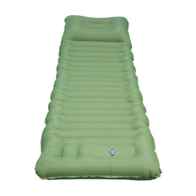 China Ultralight Inflatable Mattress Outdoor Camping Waterproof Sleep Mat For Picnic for sale