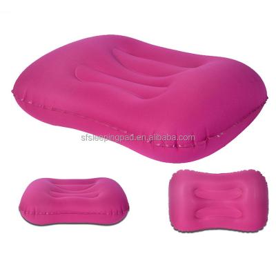 China Air Inflatable Multi Functional Pillow Anti Snoring Pillow Portable Travel Camping Pillow for sale