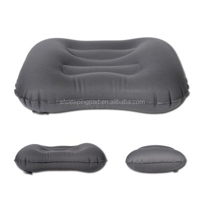 China Factory Directly Sale Anti Snoring Inflatable Sleep Pillow Travel Air Pillow for sale