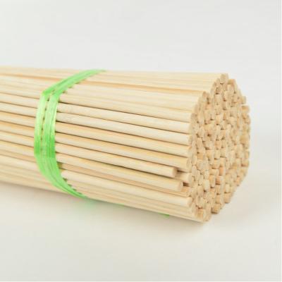 China 6mm x 50cm Environmental Healthy Nature Food Grade Easily Cleaned Dry Bamboo BBQ Skewers for sale