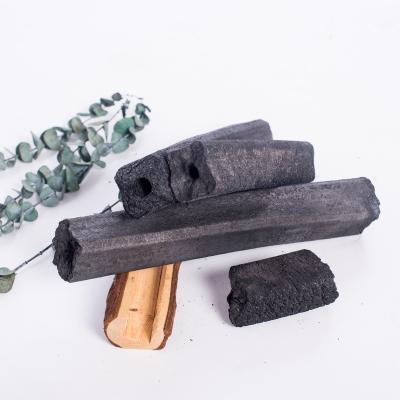 China Long Burning Time Easily Cleaned Environmental High Temperature Rectangular Bamboo Material Binchotan Charcoal for sale