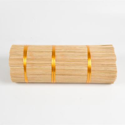 China Indian Religious Incense Diameter 1.3mm Length 8 Inches Cheapest Bamboo Sticks For Incense Making for sale