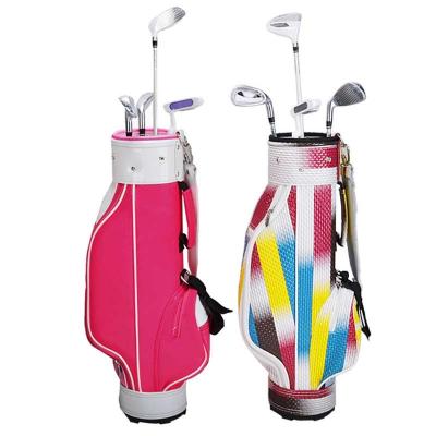 China NewFactory direct supply golf bag boys and girls nylon golf bag for children's bracket gun bag portable version for sale