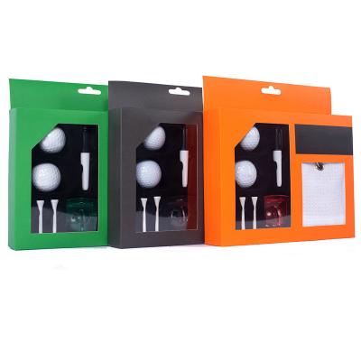 China Promotional Gifts Golf Accessories Golf Club Kit Include Cleaning Towel + Tees+balls+ Ball Liner+scriber Gift For Golf Accessories for sale