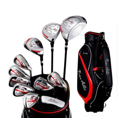 China graphite & newComplete Steel Golf Club Complete Set For Beginner Men R Golf Clubs Set Total 11 Clubs for sale