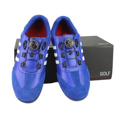 China New Fashion Style Mens Golf Shoes Microfiber Leather Breathable for sale