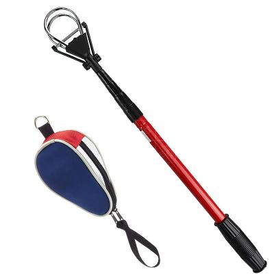 China Selection of Golf Ball New Arrival Golf Ball Picker with Helmet Bag Aluminum Alloy Retractable Shaft for Golf Ball Pointer Golf Accessories for sale