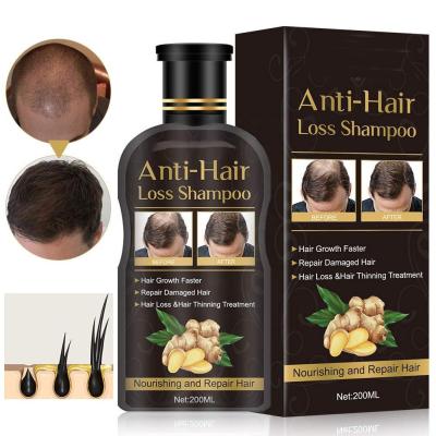 China OEM Custom Made Natural Ginger Anti-Loss Hair Growth Sulphate Argan Oil Hair Loss Prevention Private Label Free Shampoo for sale