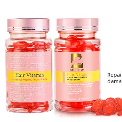 China Color-protecting Argan Oil Hair Vitamin Oil Capsule Hot Selling Private Label Hair Oil for sale