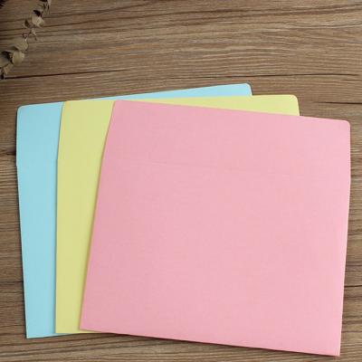 China Custom Wholesale Full Color Blank Eco-friend Greeting Card Offset Paper Gift Envelope for sale