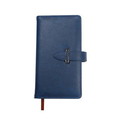 China New 2022 New 2022 New 2022 Convenient Custom Logo A6 Soft Cover High Quality PU Leather Book Office Diary Journal Enrollment Notebook For Gift for sale