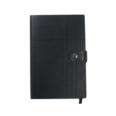 China Whole Sale Eco-Friendly/Fashionable/Easy-Writing Low Price New Business Plan Soft Cover A6 Custom Customizable Mini PU Notebook With Metal Buttons for sale