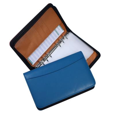 China 2022 new popular style multifunctional A5 PU conference folder organizer leather notebook with folio document file folder for sale