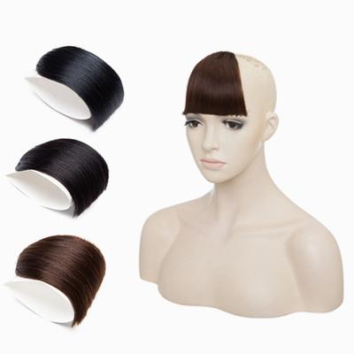 China Neat Silky Straight Wave Hair Unique Bangs Side Clips In 10g Extension Human Virgin Remy Hair Natural Black Invisible Front Hair Bangs Bangs for sale