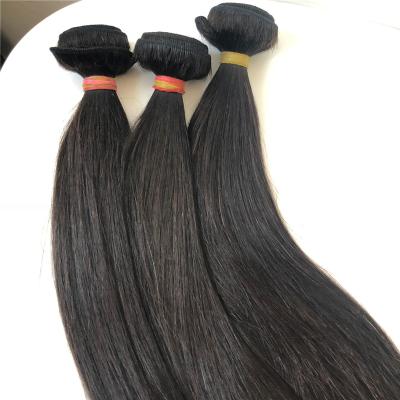 China Wholesale Price Unprocessed Virgin Hair 10A Silky Straight Grade Brazilian Hair Weaves Double Drawn Full Weft Bundles for sale