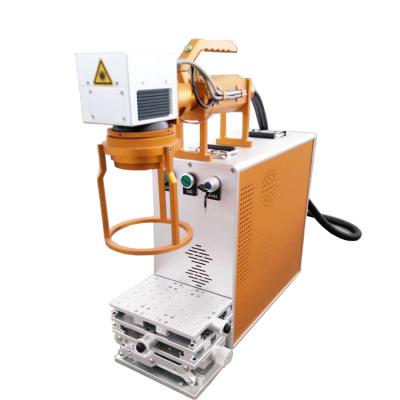 China Laser Marking High Efficient Jewelry Engraving 20w Fiber Metal Laser Marking Machine for sale