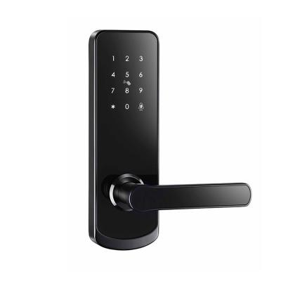 China Home Office Door Bell Function Digital Touch Keypad Tuya App Control Room Door Password Electric Smart Door Lock for sale