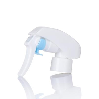 China Garden White Trigger Sprayer 24/410 Cleaning Head 28/410 Child Proof Trigger Sprayer for sale