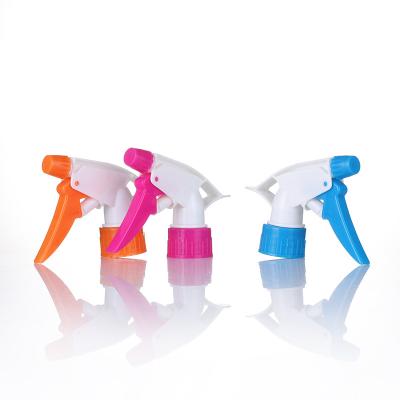 China Garden 28/400 28/410 A Type PP Plastic Mist Water Trigger Sprayer With Different Color for sale