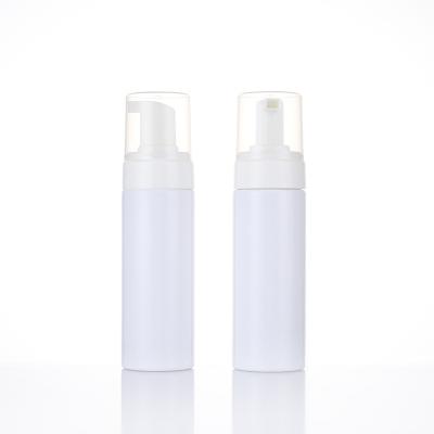 China Cosmetic Package Plastic Bottle With Foam Pump 100ml 200ml For Personal Care for sale