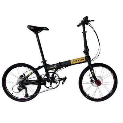 China Aluminum alloy city foldable bike 20 inch mini folding urban road bike comfortable riding bike for sale