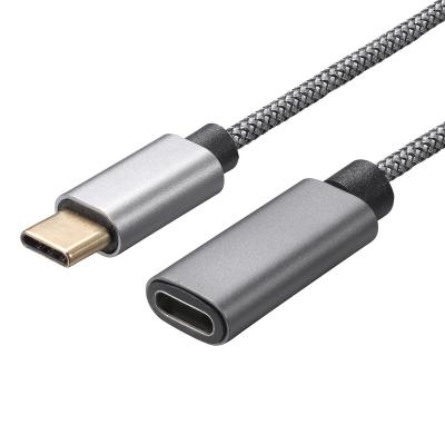 China MP3 / MP4 Player 10Gbps Female USB-C To Male Type C USB Fast Charging Cable for sale