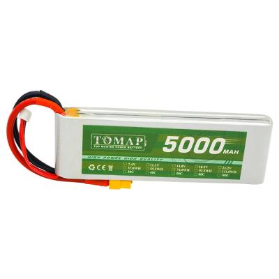 China High Rate Capability Remote Control 30C 100C 14.8V 4S Rc Batteries 6S Li Ion Polymer Battery Pack 2S 7.4V 6000Mah 5000 Mah Lipo Battery 3S 11.1V for sale