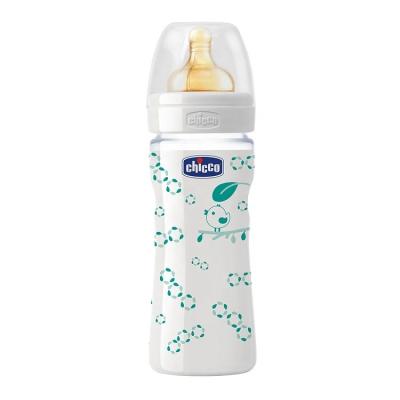 China BPA Free Italian Glass Baby Bottle With Wide Diameter, Anticrash And Anti-Blister for sale