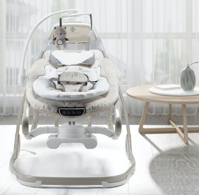 China New Modern Foldable Baby Bouncer Rocking Chair With Electric Toys & Vibration & Music for sale