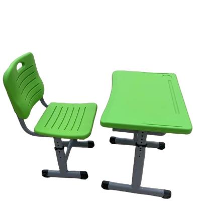 China Plastic New design Classroom Desk  And Chair   comfortable durable ergonomic student desk and chair set for sale