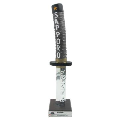 China Disposable DY-TH306 Custom Designing Sapporo Sword Beer Tap Handle for sale