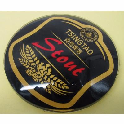 China Plano disposable lenses fish eye beer pump badge for beer promotion for sale