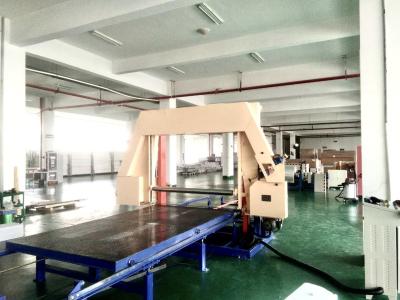 China PU Foam Sponge Horizontal Spiltting Cutting Machine Splitter Cutter Slices for sale