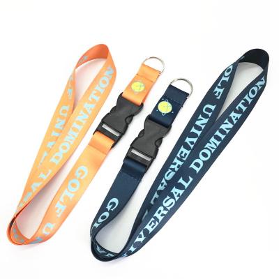 China Amerpromo office promotional custom printed polyester neck lanyard custom printed lanyard with logo free sample for sale