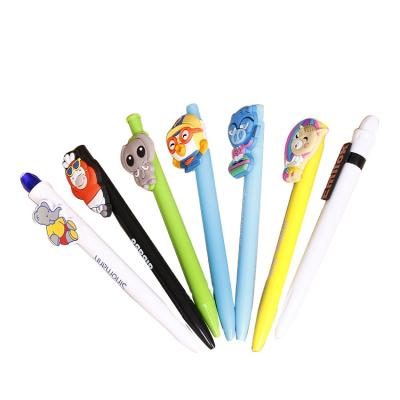 China China Customizable Personalized Cute Cartoon Soft Rubber Pencil Topper Amerpromo for sale