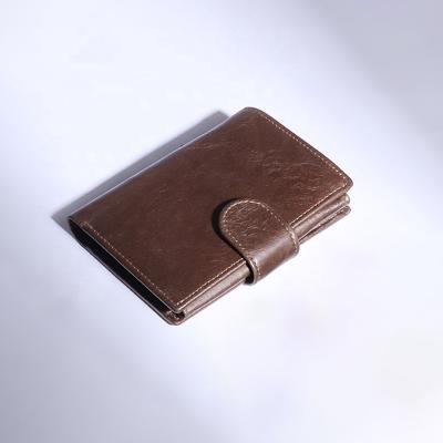 China Men's Wallet Leather Custom Men's Genuine Leather Bifold Bifold Rfid Blocking Credit Card Wallet Leather Designer Men's Wallets for sale