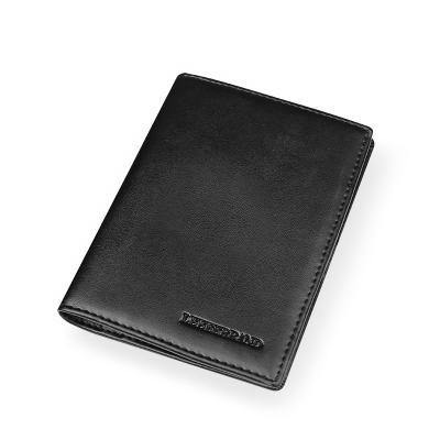 China Fashion Leeferrand Travel Wallet Document Passport Holder Unisex Genuine Leather Custom Wallet for sale