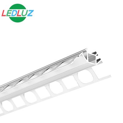 China Recessed Aluminum Alloy Linear Light Aluminum Tile LED Profile For LED Strip Lighting for sale