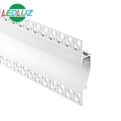 China Lightweight Aluminum Alloy Drywall Fluffs Aluminum Led Profile For 12mm Led Strip for sale