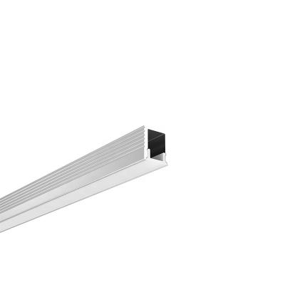 China Decorations Sideboard Linear Ceiling Channel Led Alu Extrusion Aluminum Housing Profiles For Strip Light for sale