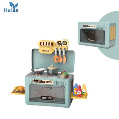 China Huiye Baby - Dollhouse Furniture Pretend Mini Play Dollhouse Accessories Plastic Toys Set For Kids Girls Toy 31*14.5*94CM for sale