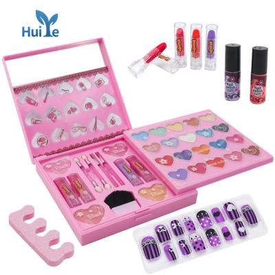 China Kids makeup toys Huiye anak makeup kit cosmetics mainan child makeup set makeup toys set for kids girl toys for sale