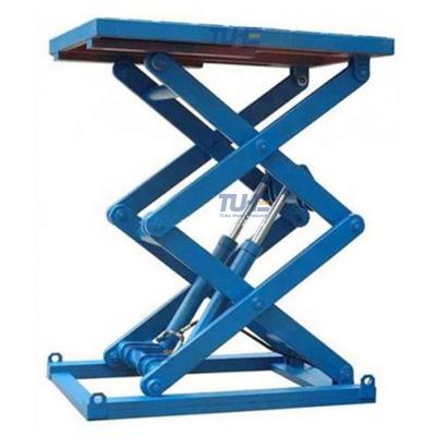 China Car Repair Alignment Hydraulic Scissor Lift 220v Double Scissor Lift 5tone Car Lift Table for sale