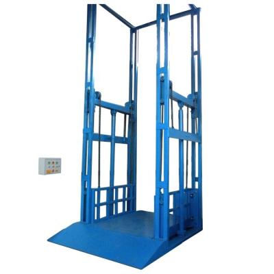 China Wall Mounted One Floor Convenience 6m Safety Easy Operation Safety Hydraulic Cargo Lift Tables for sale