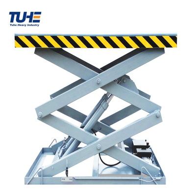 China Repair 3000kg 3500kg Mini Car Hydraulic Scissor Car Lift Mini Car Lift Car Platform Lift for sale